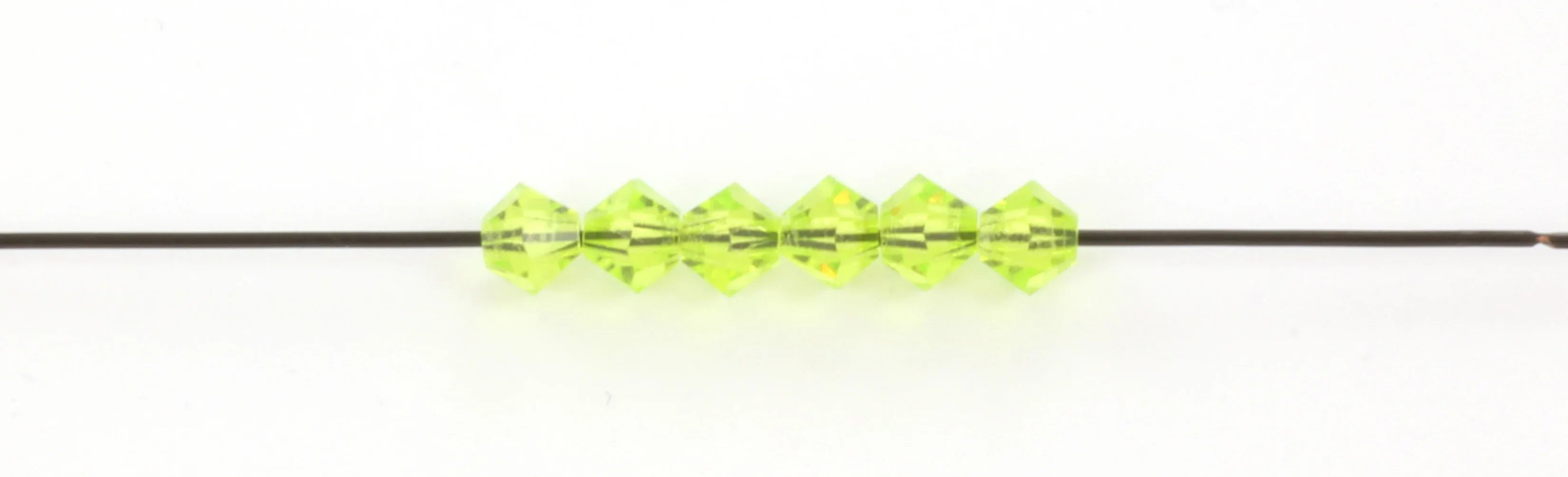 Tjeckiska MC Bicone - Limec 4mm 30-pack Preciosa