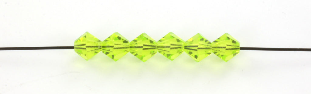 Tjeckiska MC Bicone - Limec 6 mm 20-pack Preciosa