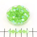 Tjeckiska MC Bicone - Peridot AB Matt 6 mm 20-pack Preciosa