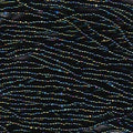Tjeckiska Charlotte seed beads - Green Iris 13/0, 11 gram Preciosa
