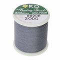 K.O pärltråd - Dark grey, 1 rulle K.O Beading Thread