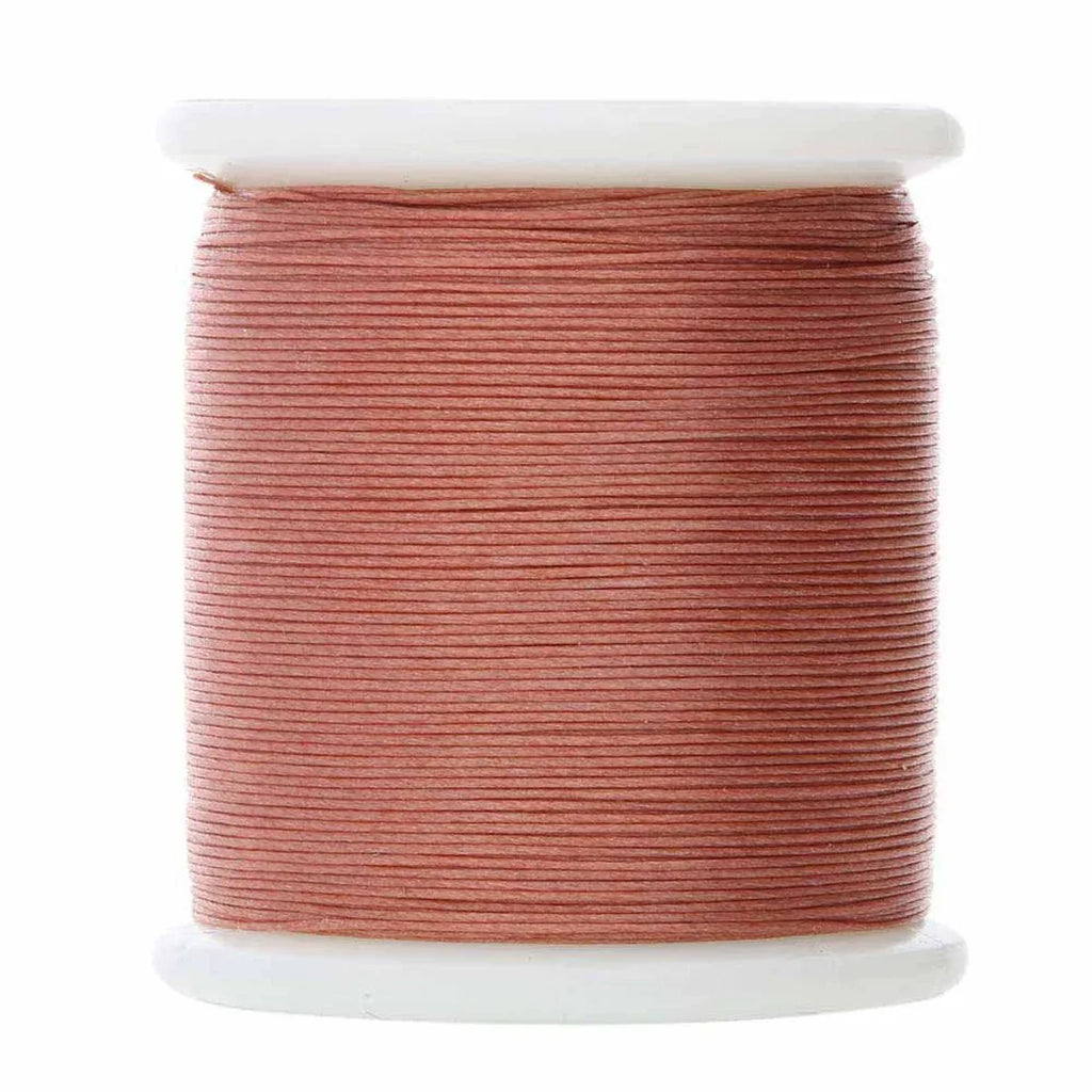 K.O pärltråd - Apricot, 1 rulle K.O Beading Thread