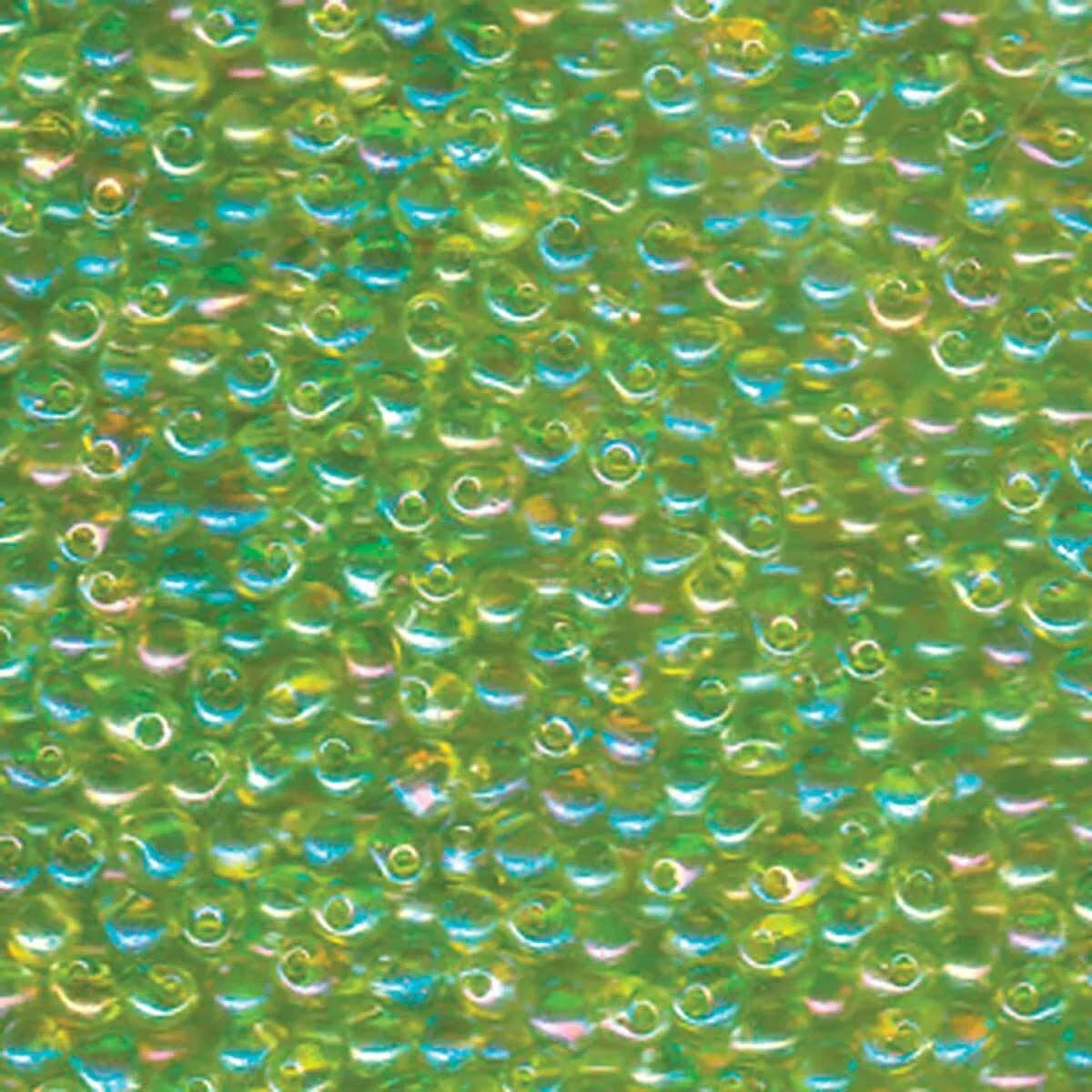 Miyuki Drops - Transparent Chartreuse AB 3,4mm, 10 gram Miyuki