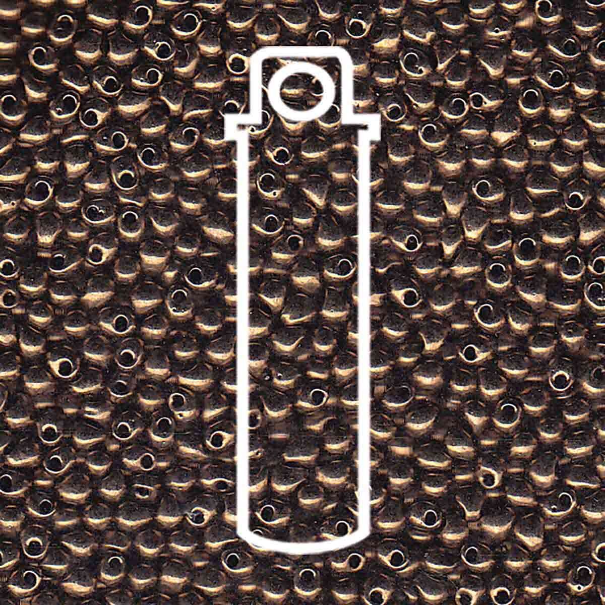 Miyuki Drops - Dark Bronze 2,8mm Miyuki