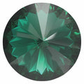 Preciosa Rivoli Maxima - Emerald 14mm, 1 styck Preciosa
