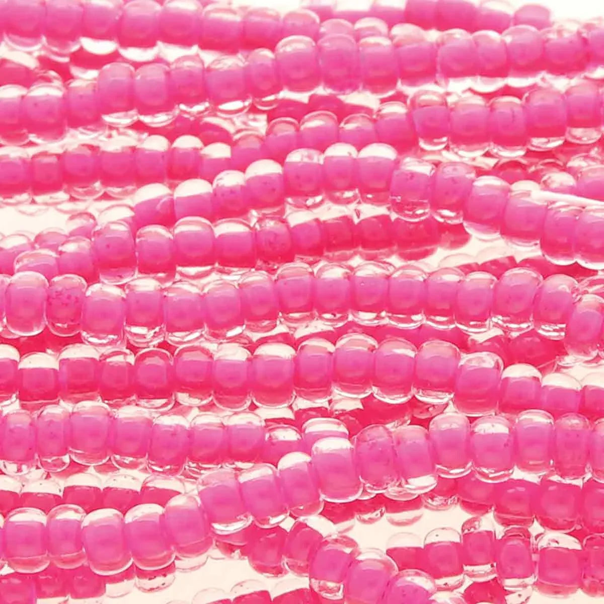 Tjeckiska Seed Beads - Terra Intensive Lining Pink 11/0, 17 gram Preciosa
