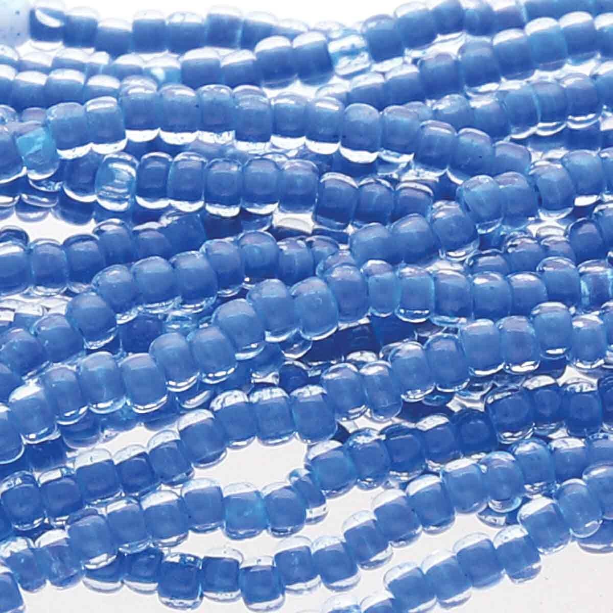 Tjeckiska seed beads - Terra Intensive Lining Blue 11/0, 17gram Preciosa