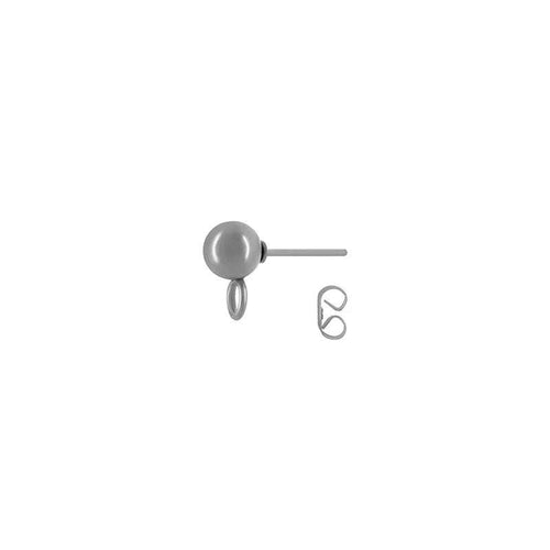 Örstickare Rostfrittstål - Kula 4mm, 2-pack Grekisk Metall