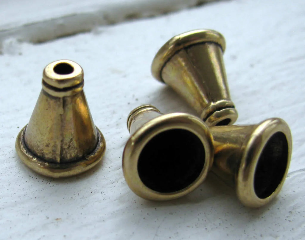 Koner bronsfärgade - Stilrena 11,5x10mm 4-pack - Hilmas Pyssel