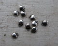Berlock Silverfärgad - Mini hjärta 5mm, 10-pack Grekisk Metall