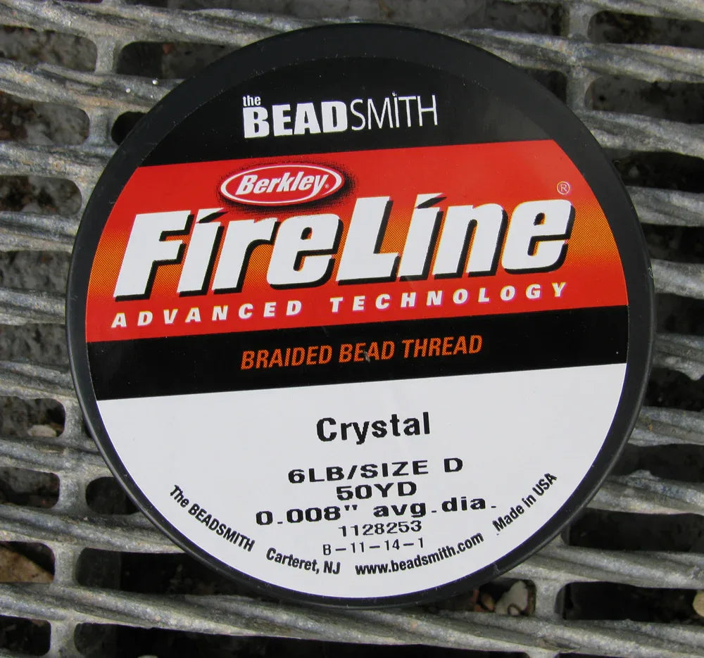 FireLine 6 LB - Crystal / Klar, 50 YD Beadsmith