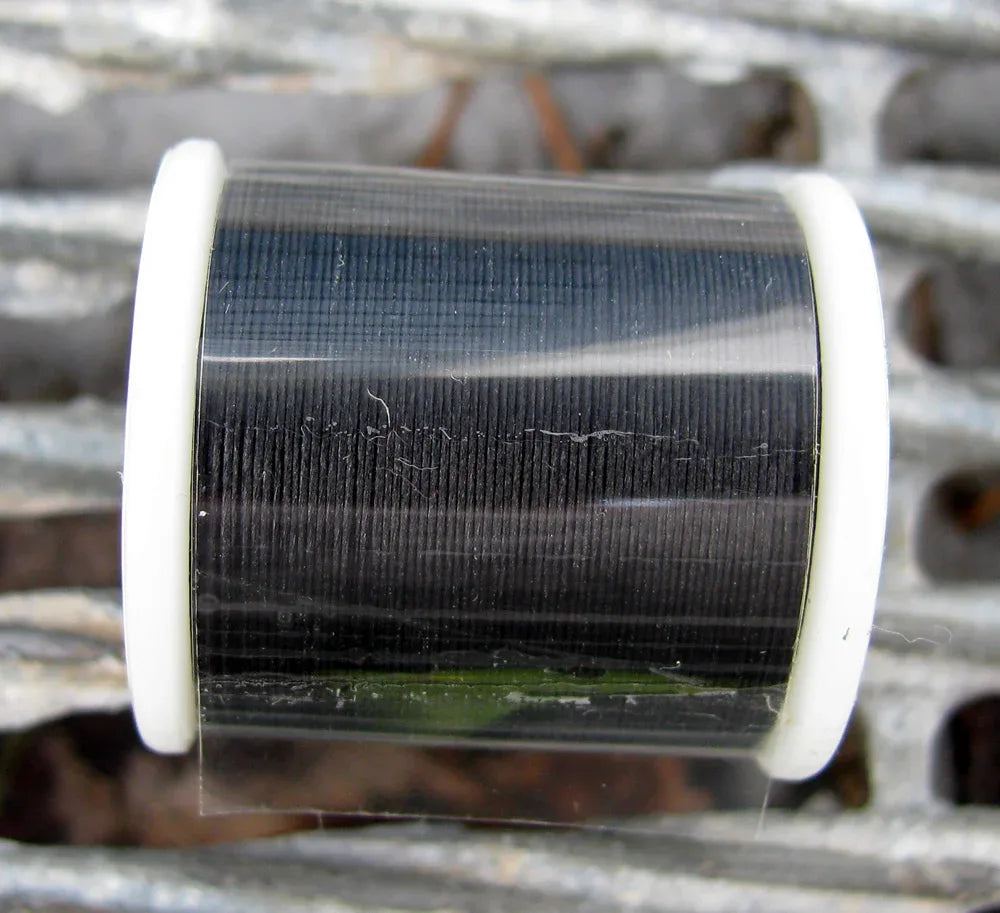 K.O pärltråd - Black, 1 rulle K.O Beading Thread