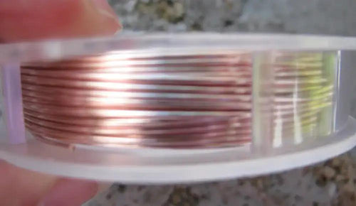 Artistic Wire 20 Ga - Silverpläterad, Rose Gold Color, 1 rulle Artistic wire