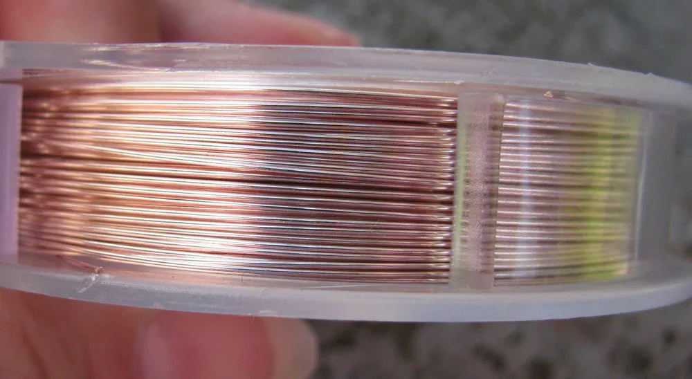 Artistic Wire 26 Ga - Silver Pläterad, Rose Gold Färg, 1 Rulle Artistic wire