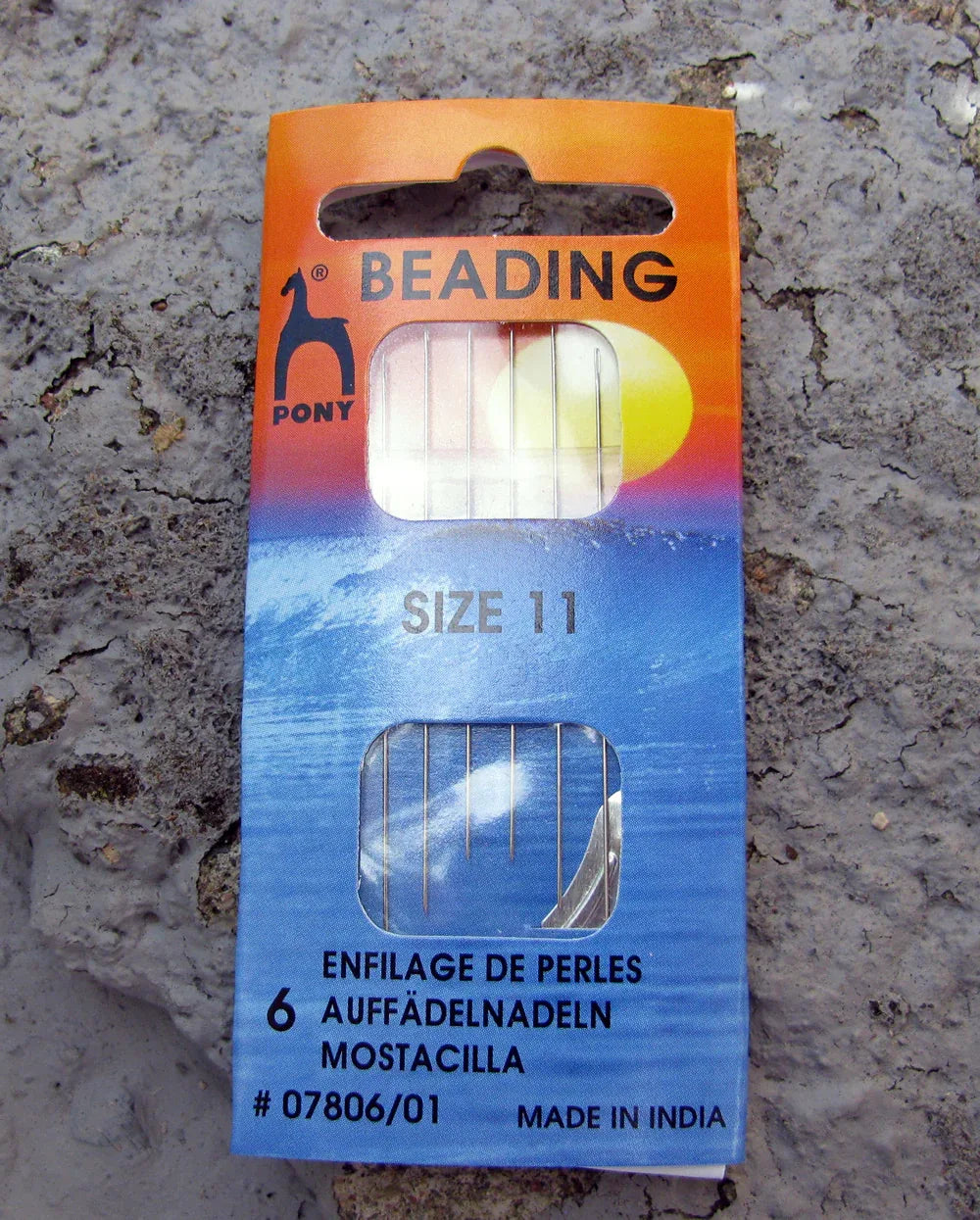 Pärlnålar - Pony Beading Needle, nr 11, 6-pack Pony Beading