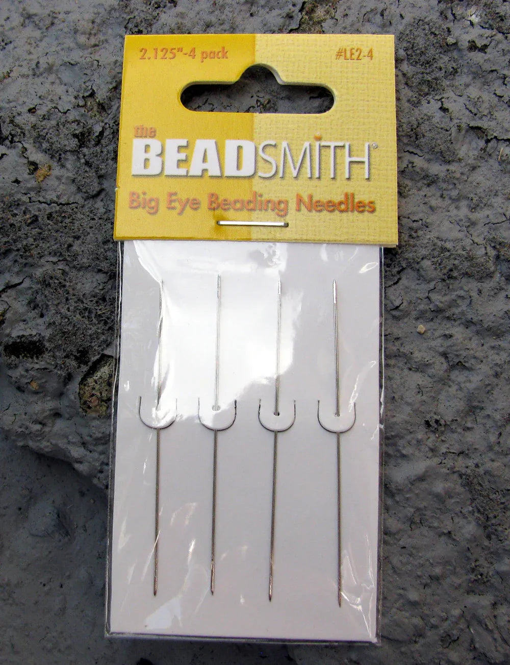 Pärlnålar - Big Eye, 4-Pack Beadsmith