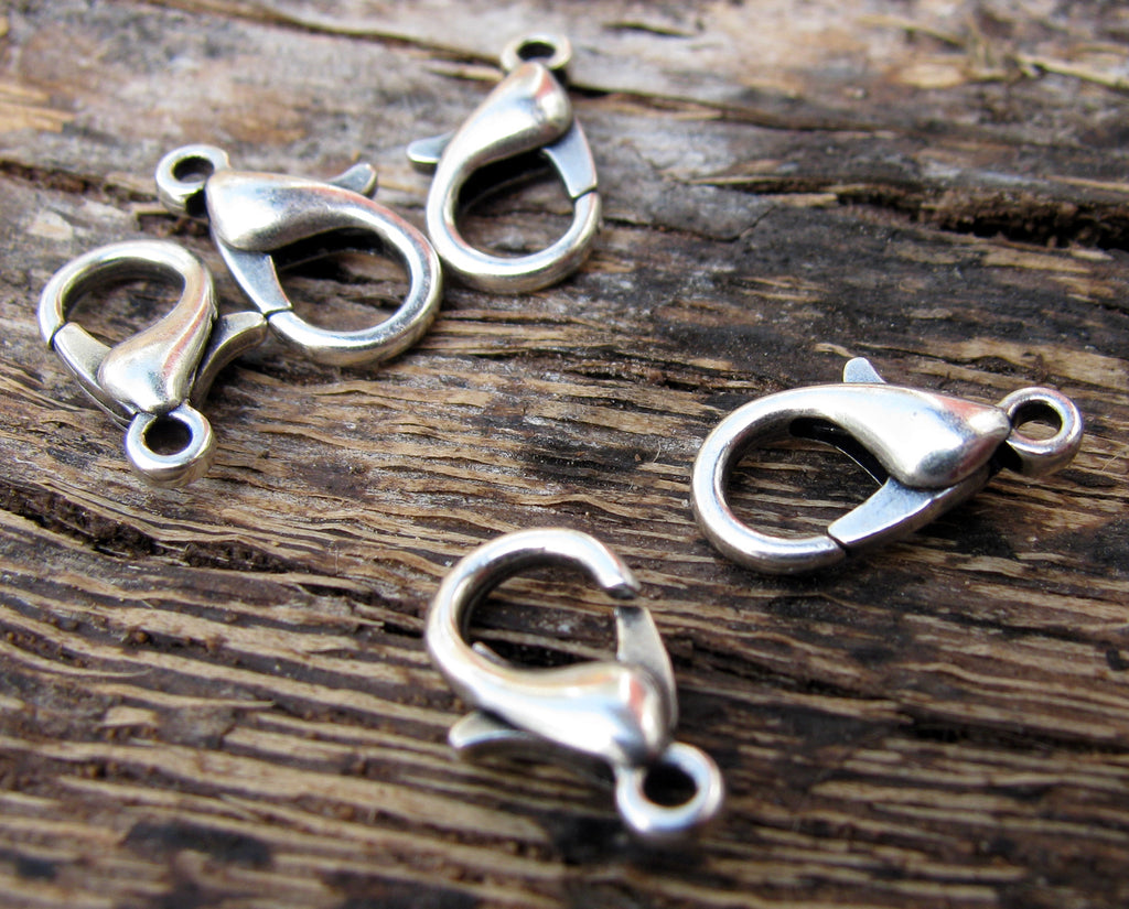 Klolås Silverfärgat - Kvalitets lås 12 mm 15-pack Grekisk Metall