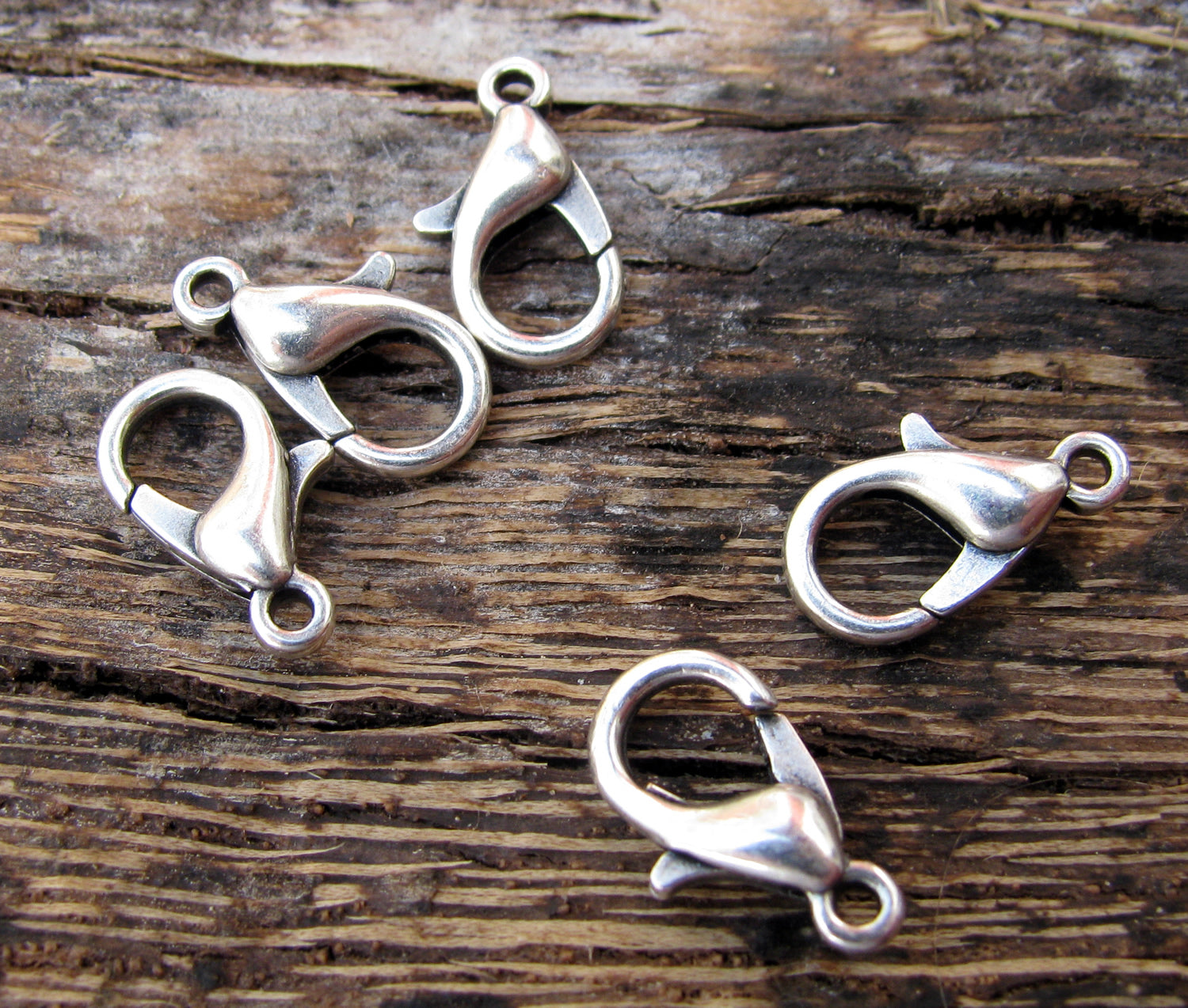 Klolås Silverfärgat - Kvalitets lås 12 mm 15-pack Grekisk Metall