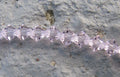 Tjeckiska MC Bicone - Pink Sapphire 4 mm, 1 sträng Preciosa