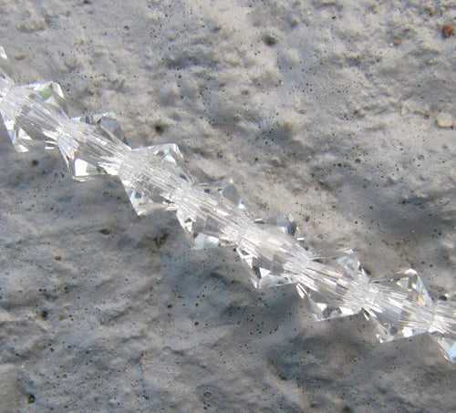 Tjeckiska MC Bicone - Crystal 4 mm, 1 sträng Preciosa