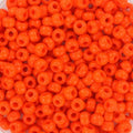 Miyuki Seed Beads - Opaque Orange 8/0, 10 gram Miyuki