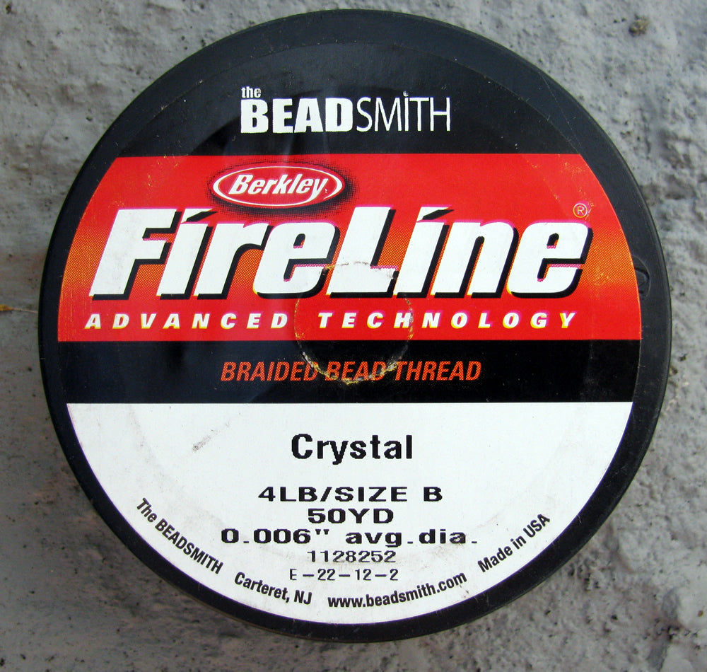FireLine 4 LB - Crystal / Klar 50 YD Beadsmith