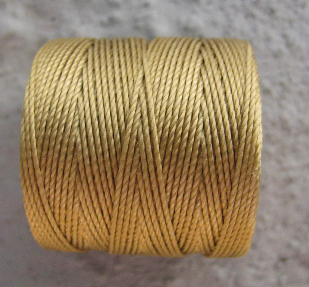 S-Lon Bead Cord - Bronze 1 Rulle Hilmas Pyssel
