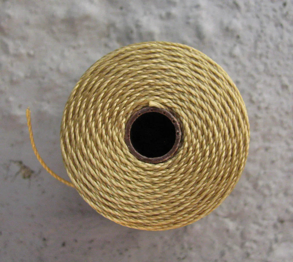 S-Lon Bead Cord - Bronze 1 Rulle Hilmas Pyssel