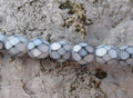 Tjeckiska Firepolish - Snake Fog 6mm, 1 sträng Hilmas Pyssel