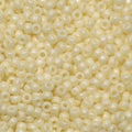 Miyuki Seed Beads - Matte Opaque Cream 11/0, 10 Gram Miyuki