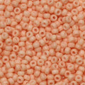 Miyuki Seed Beads - Fancy Frosted Lt Peachy Tan 11/0, 10 gram Miyuki