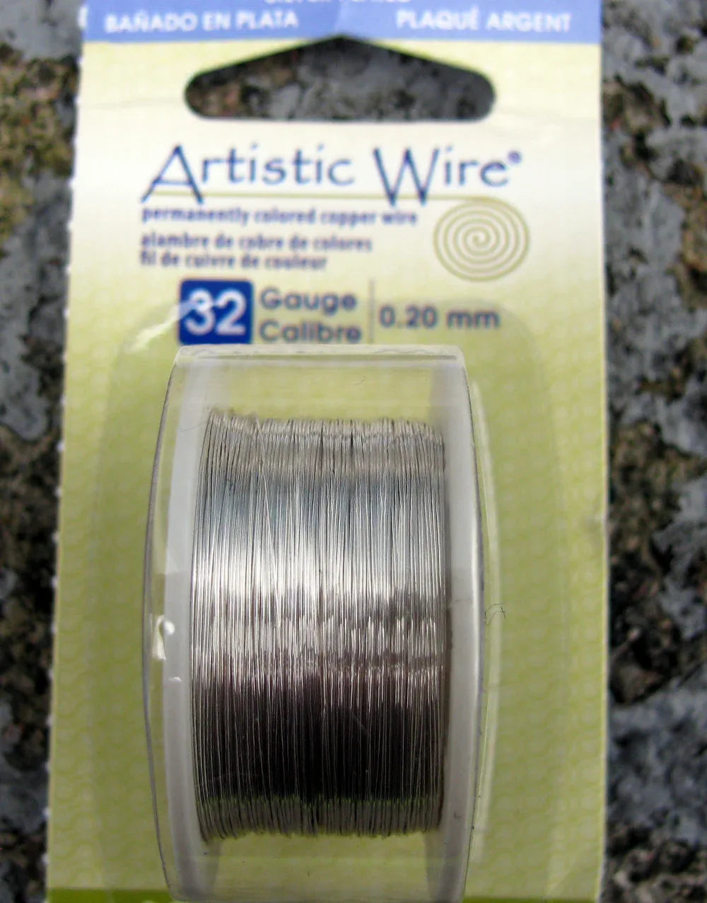 Artistic Wire 32 Ga - Silver Pläterad Non Tarnish 1 rulle Artistic wire