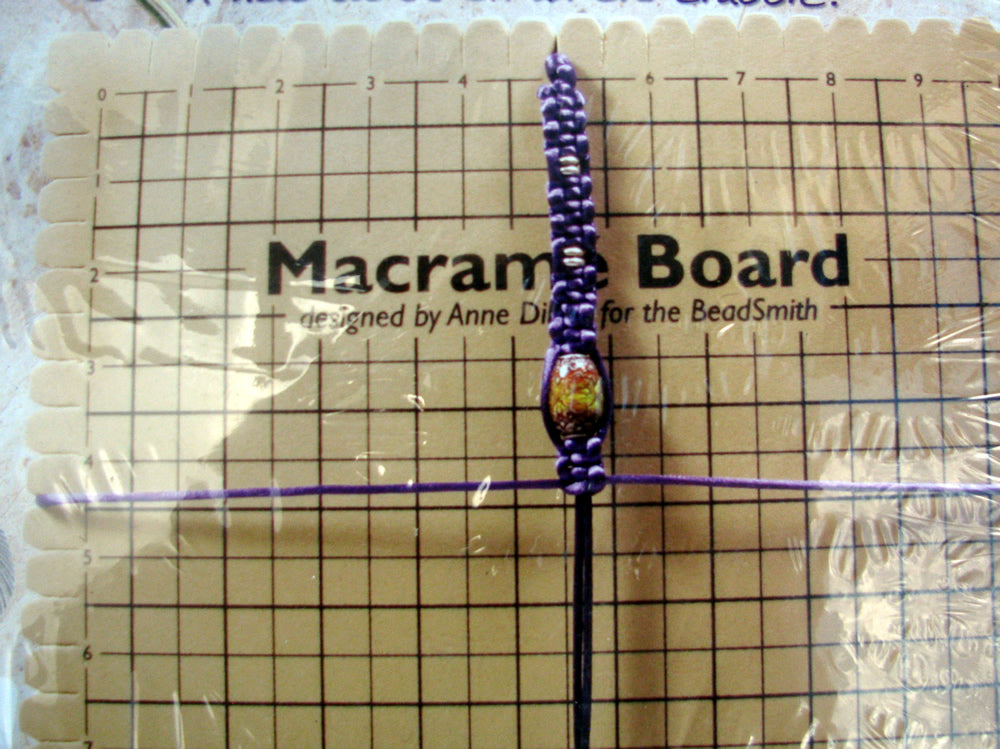 Makraméplatta - Arbetsplats för makramé, 1 styck Beadsmith