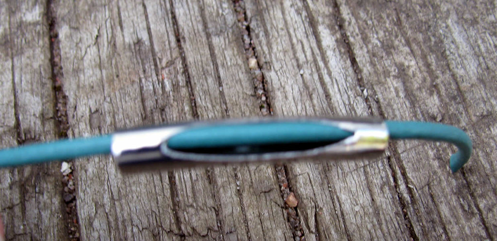 Mellandel Silverfärgad - Böjt Rör med Hål 28mm - 3-Pack Grekisk Metall