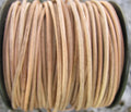 Läderband 1,5 mm - Natur, 1 m Hilmas Pyssel