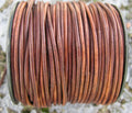 Läderband 1,5 mm - Brun, 1 m Hilmas Pyssel