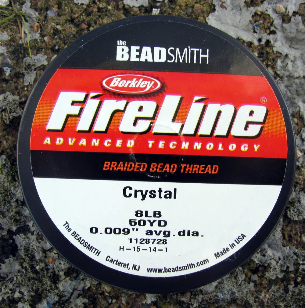 FireLine 8 LB - Crystal/klar, 50 YD Beadsmith