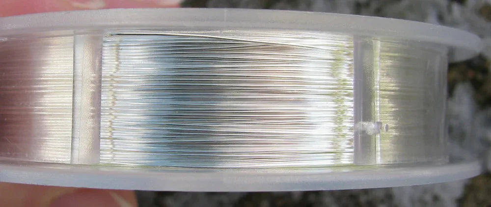 Artistic Wire 28 Ga - Silverpläterad Non Tarnish, 1 rulle Artistic wire