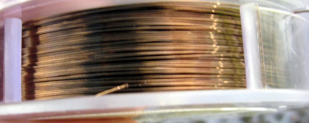 Artistic Wire 28 Ga - Gun Metal 1 rulle Artistic wire