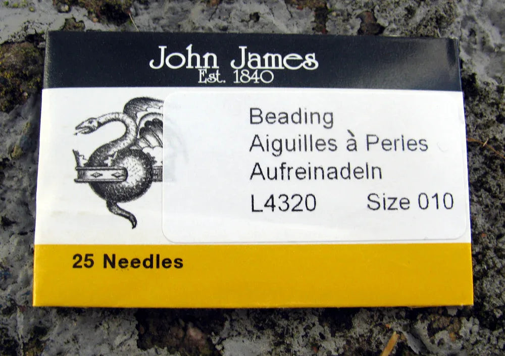 Pärlnålar - John James, nr 10, 25-pack John James