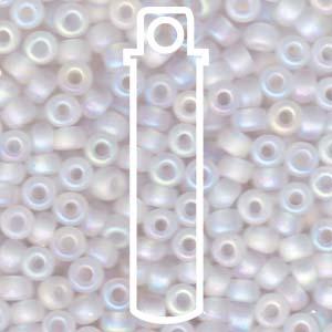 Miyuki Seed Beads - Matte Crystal AB 5/0 E-beads 20g Miyuki