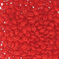 SuperDuo - Opaque Coral Red, 10 gram Matubo