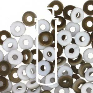 O Bead - Chalk White Valentinite Matte, 8,1 gram Hilmas Pyssel