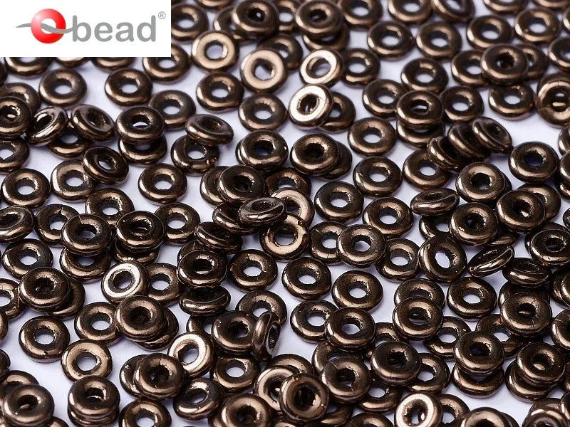 O Bead - Jet Bronze, 5 gram Hilmas Pyssel