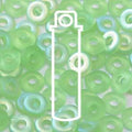 O Bead - Peridot AB Matte, 8,1 gram Hilmas Pyssel