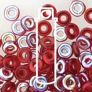 O Bead - Red AB 5 gram Hilmas Pyssel