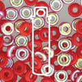 O Bead - Opaque Red AB, 8,1 gram Hilmas Pyssel