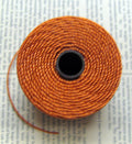S- Lon bead cord - Rust, 1 rulle Hilmas Pyssel