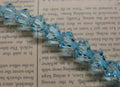 Tjeckiska MC Bicone - Aqua Bohemica 6 mm, 1 sträng Preciosa