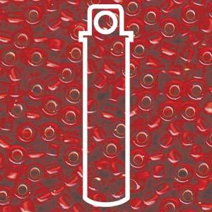 Miyuki Seed Beads - Silverlined Red Orange 5/0 E-Beads 20g Miyuki